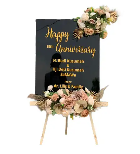 Papan Bunga Akrilik Cisantana